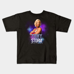 tony storm wrestle Kids T-Shirt